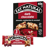 Eat Natural cranberry almond dark chocolate bars (British brand)