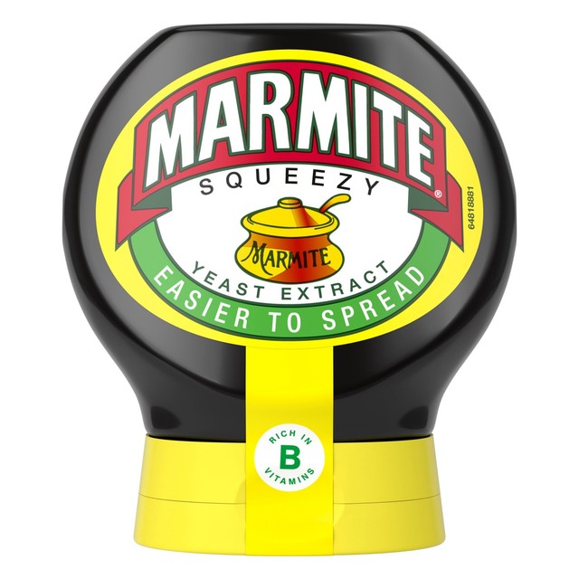 Marmite squeezy yeast extract spread 200g, imported from the UK