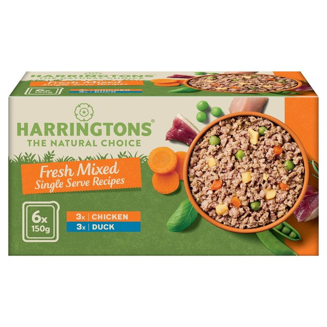 Harringtons wet dog food mixed selection 6 x 150g, UK version