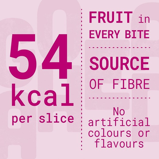 Go Ahead Raspberry crispy fruit slices snack bars multipack - British product