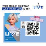 Schwarzkopf U71 Metallic Silver permanent hair dye box, UK version