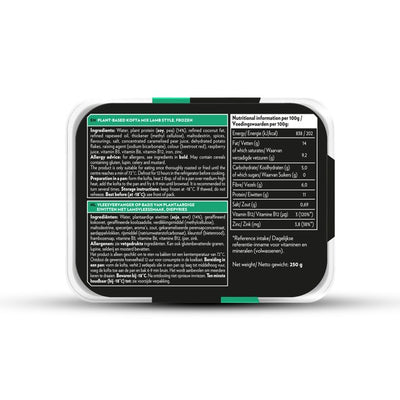 Redefine Meat Plant Based Kofta Mix Lamb Style Plant-Based Meat Alternative 250g
