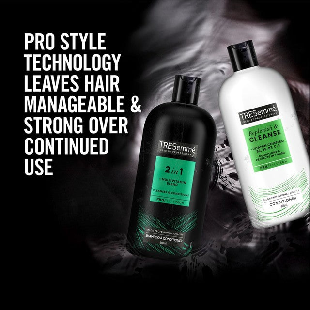 TRESemme 2 in 1 shampoo and conditioner 900ml (British brand)