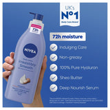 Nivea body lotion for dry skin 400ml, imported from the UK