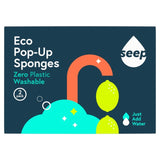 Seep Eco Pop-Up Sponges 2-pack (British brand)