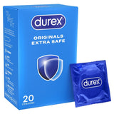 Durex Originals Extra Safe Condoms Regular Fit 20 Pack - British product