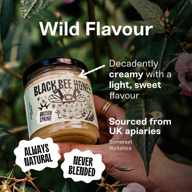 Black Bee British Spring Set Honey 227g - British product