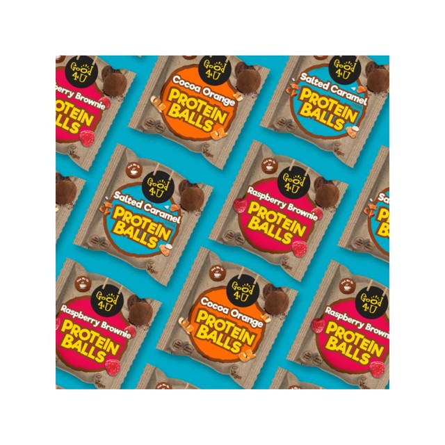 Good4U salted caramel protein balls 40g, UK version