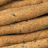 Realfoods organic flaxseed breadsticks 120g, imported from the UK