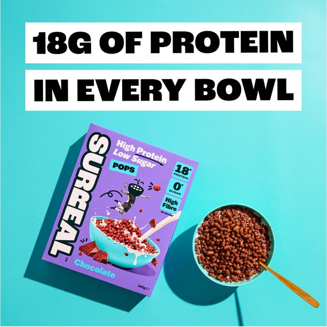 Surreal chocolate cereal pops, imported from the UK