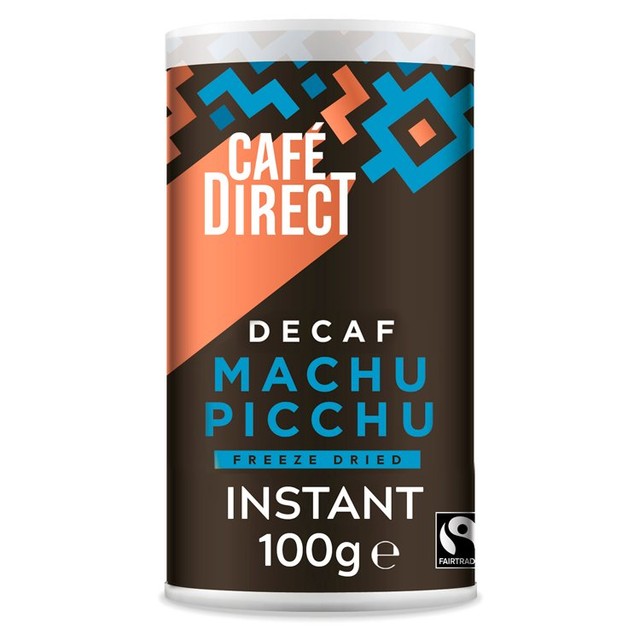 Cafedirect Decaf Machu Picchu instant coffee 100g - British product