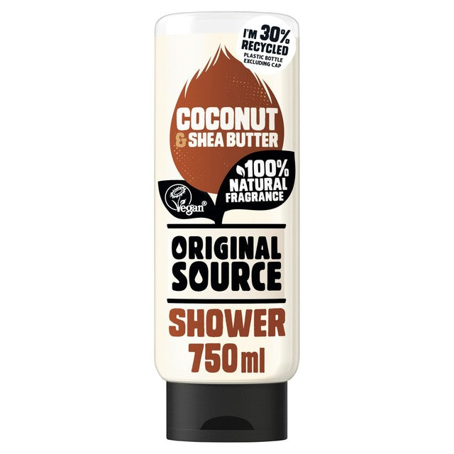 Original Source Coconut Shower Gel 750ml, imported from the UK