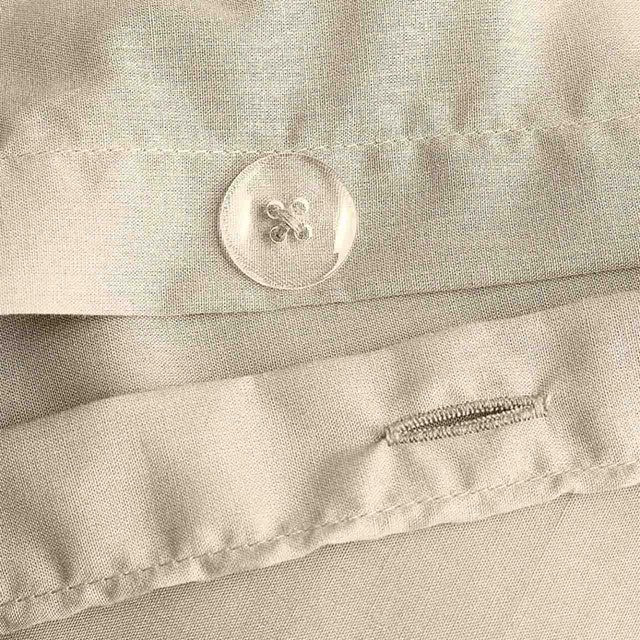 M&S bedding set double light cream (British brand)