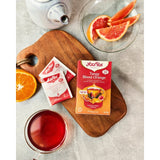 Yogi Tea Tangy Blood Orange Organic herbal tea (British brand)