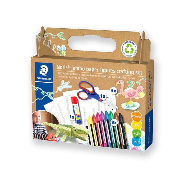 Staedtler Noris Jumbo Paper Crafting Set (British brand)