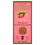 Miller's Belgian Double Chocolate Biscuits 120g, imported from the UK