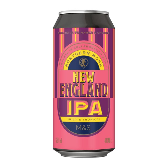 M&S New England IPA 440ml, imported from the UK