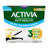 Activia vanilla yogurt 4 x 115g - British product