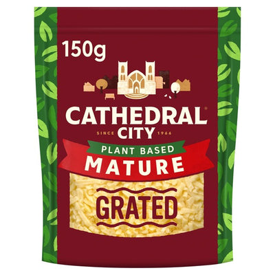 M&S Cathedral City Dairy Free Plant Based Grated Cheese Alternative 150g- Buy online at McGrocer