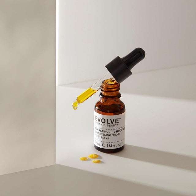 Evolve Beauty Bio-Retinol + C Booster face oil 15ml - British product