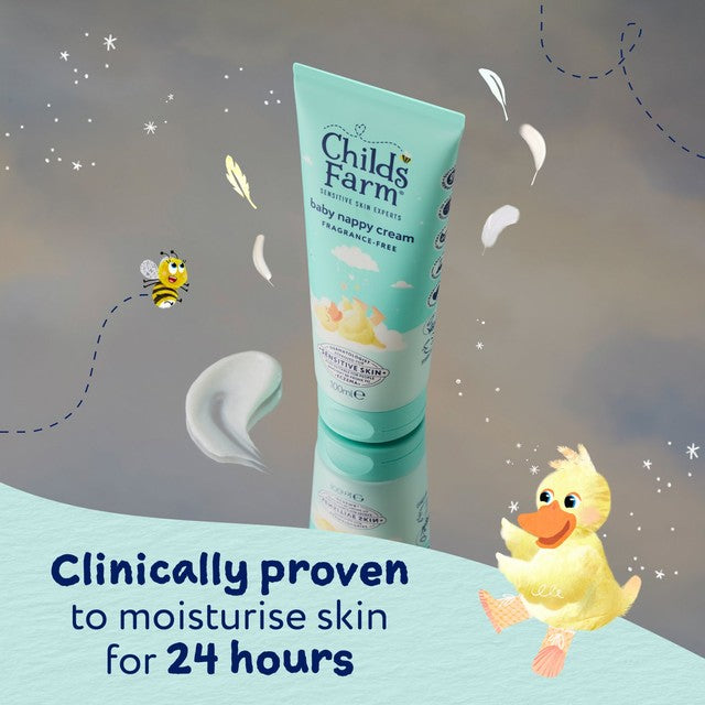 Childs Farm baby nappy cream fragrance-free 100ml - British product
