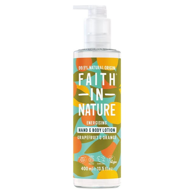 Faith In Nature Grapefruit & Orange hand and body lotion 400ml - British product