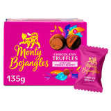 Monty Bojangles cocoa dusted chocolate truffles box with 14 pieces, imported from the UK