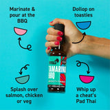 Woolf's Kitchen Tamarind BBQ sauce, UK version
