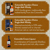 Cotswold Distillery Whisky Cream Liqueur 70cl - British product