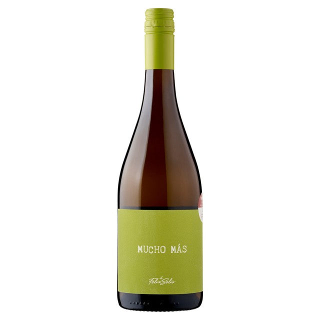 Mucho Mas Blanco white wine 75cl, imported from the UK