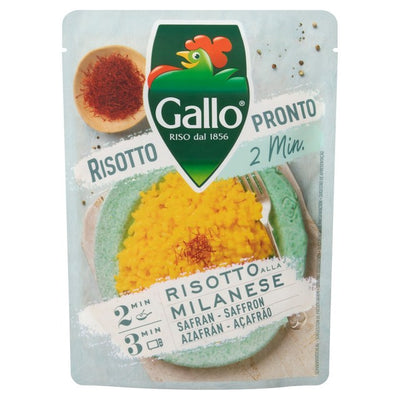 M&S Riso Gallo Risotto Pronto Saffron Risotto Mix 250g- Buy online at McGrocer