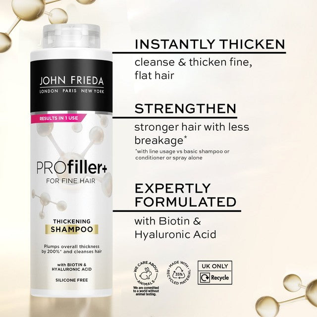 John Frieda thickening shampoo for fine hair 500ml, UK version