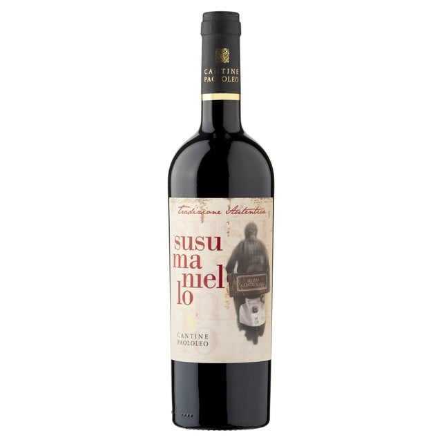 Paolo Leo Susumaniello Puglia IGT red wine 75cl, imported from the UK