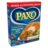 Paxo Pork Sausage Meat Flavour Stuffing Mix 190g, imported from the UK