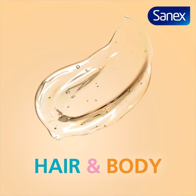 Sanex Zero% Kids Sensitive bubble bath and body wash 450ml (British brand)