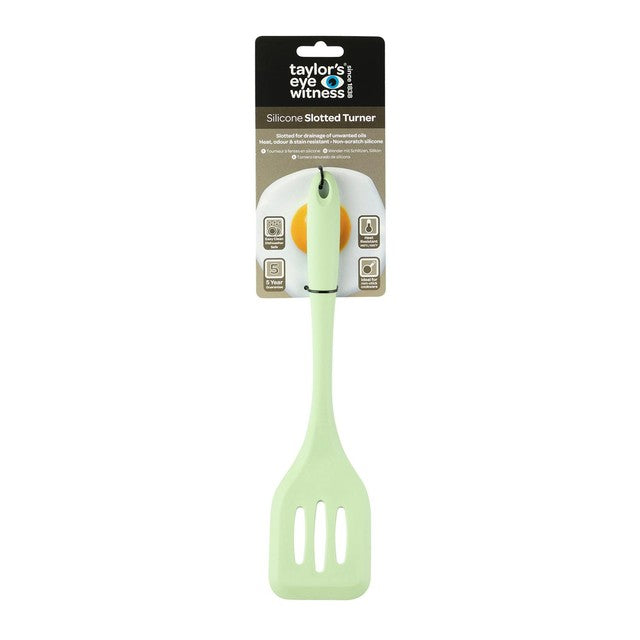 Taylors Eye Witness slotted turner green (British brand)