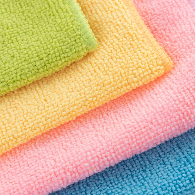 Minky multi-purpose microfibre cloths 4 pack, imported from the UK