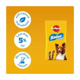 Pedigree Rodeo Duos dog treats Chicken & Bacon, UK version