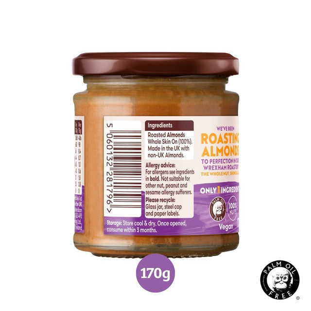Meridian smooth almond butter 170g, imported from the UK