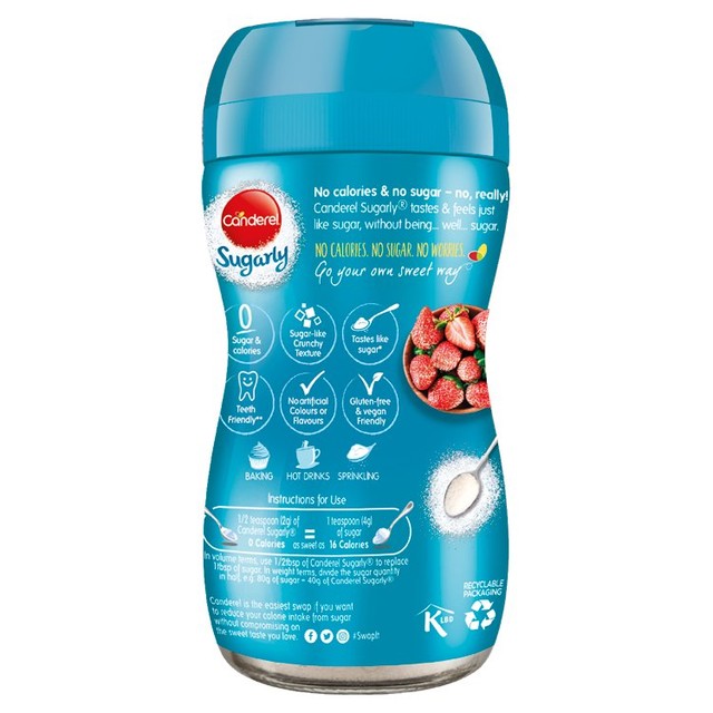 Canderel granulated sweetener 275g - British product