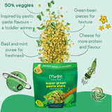 More Toddler Meals Super Green Pasta Stars toddler meal 150g (British brand)