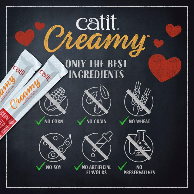 Catit Creamy Chicken cat treats 500g - British product