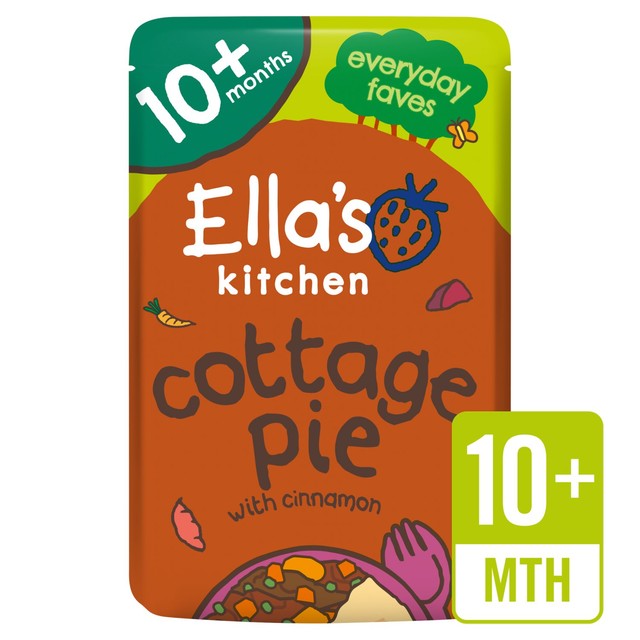 Ella's Kitchen cottage pie baby food pouch 190g - British product