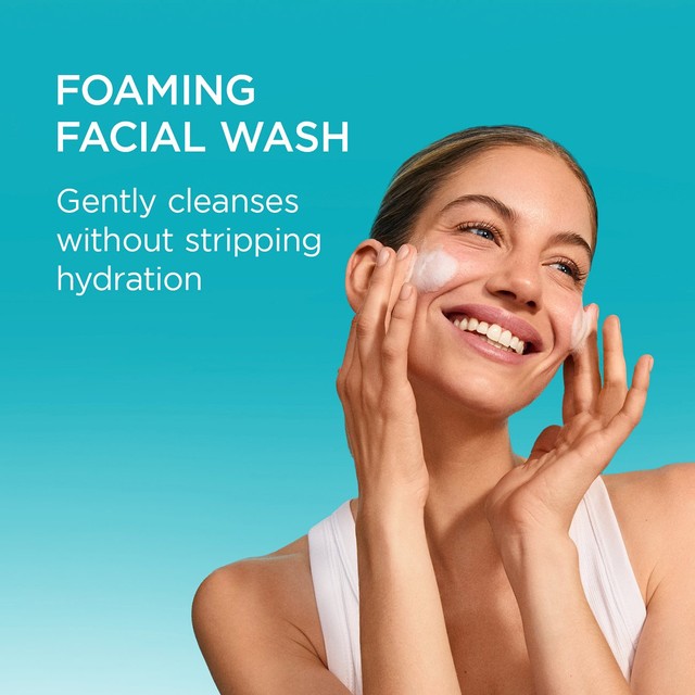 Curel foaming facial wash for dry sensitive skin (British brand)