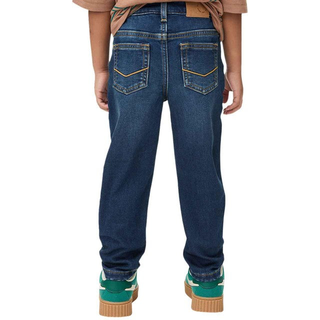 M&S boys skinny jeans dark denim 3-4 years, imported from the UK