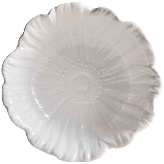 M&S floral serving bowl white 26.7 cm, imported from the UK
