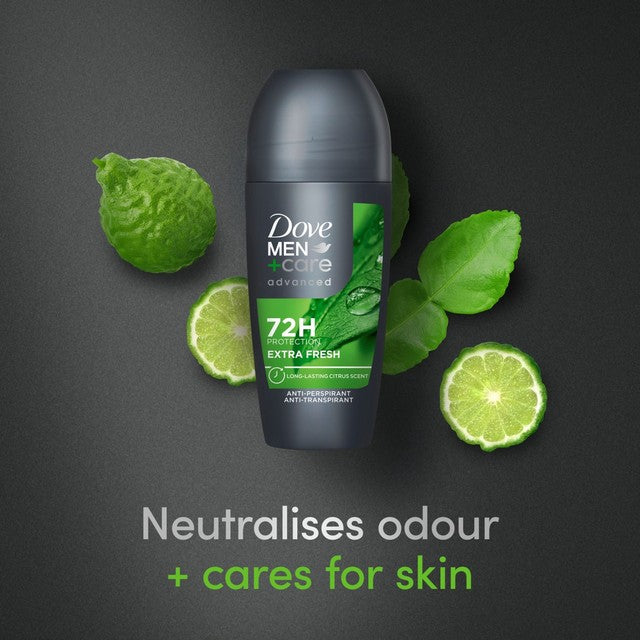Dove Men+Care antiperspirant deodorant roll-on Extra Fresh - British product
