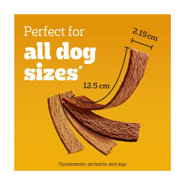 Pedigree dog treats poultry mix 20 x 8g strips, imported from the UK