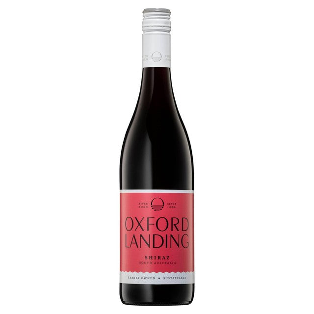 Oxford Landing Shiraz wine bottle 75cl, imported from the UK