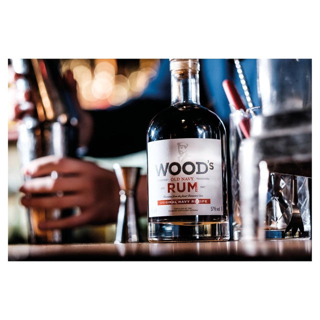 Woods Old Navy rum 70cl (British brand)